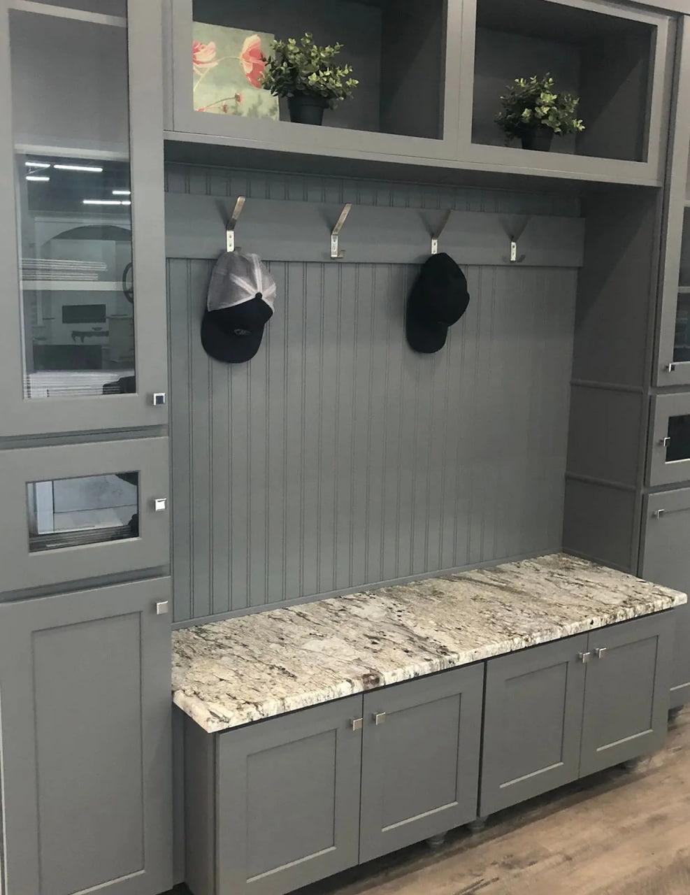 Blue Dunes Granite Mud Bench