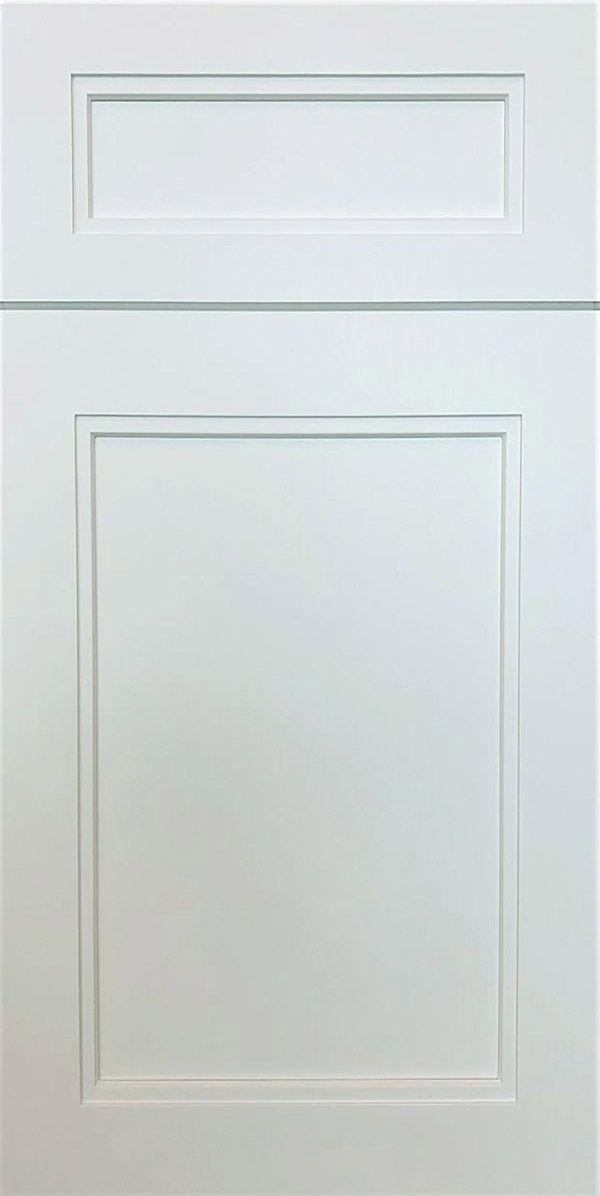 Double White Specialty Shaker Cabinet Door