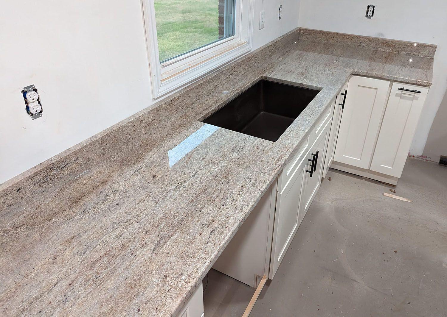Astoria Granite Kitchen Countertop with Sink