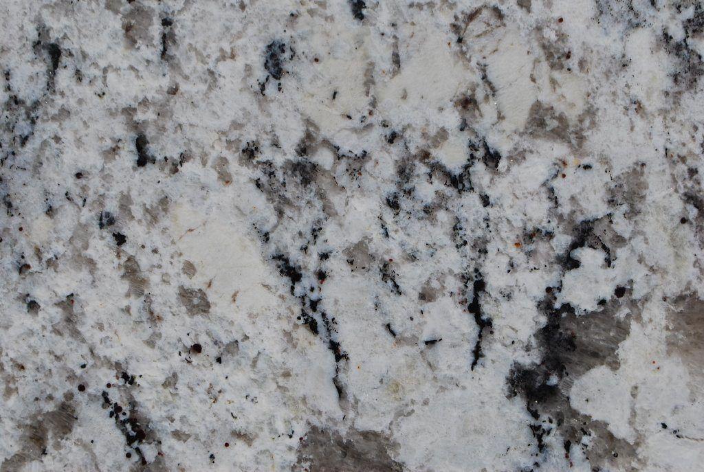 White Ice Granite Countertop Sample